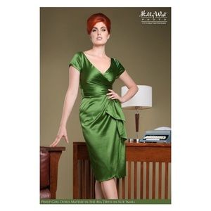 Pinup Girl Green Ava Wiggle